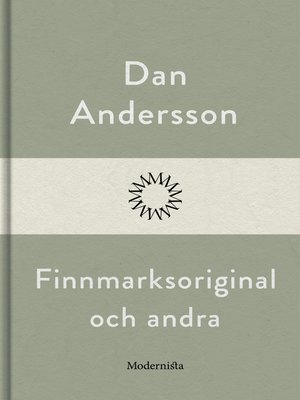 cover image of Finnmarksoriginal och andra